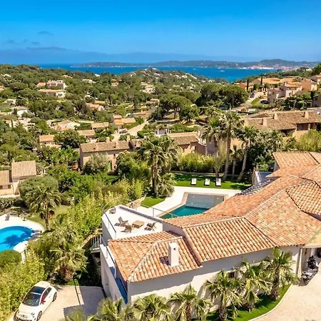 Magnificent Villa, Heated Pool, Air Cond, Sea View * Сент-Максим