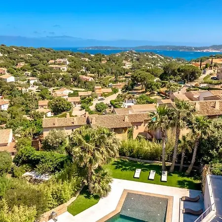 Villa Magnificent Villa, Heated Pool, Air Cond, Sea View Sainte-Maxime