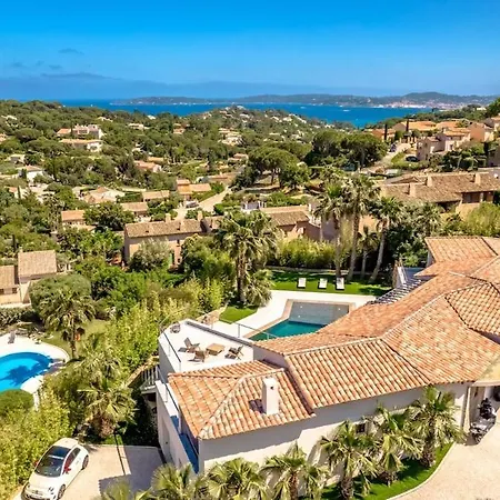 Magnificent Villa, Heated Pool, Air Cond, Sea View * Sainte-Maxime